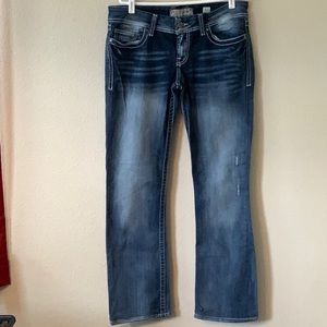 BKE Sabrina denim bootcut jeans